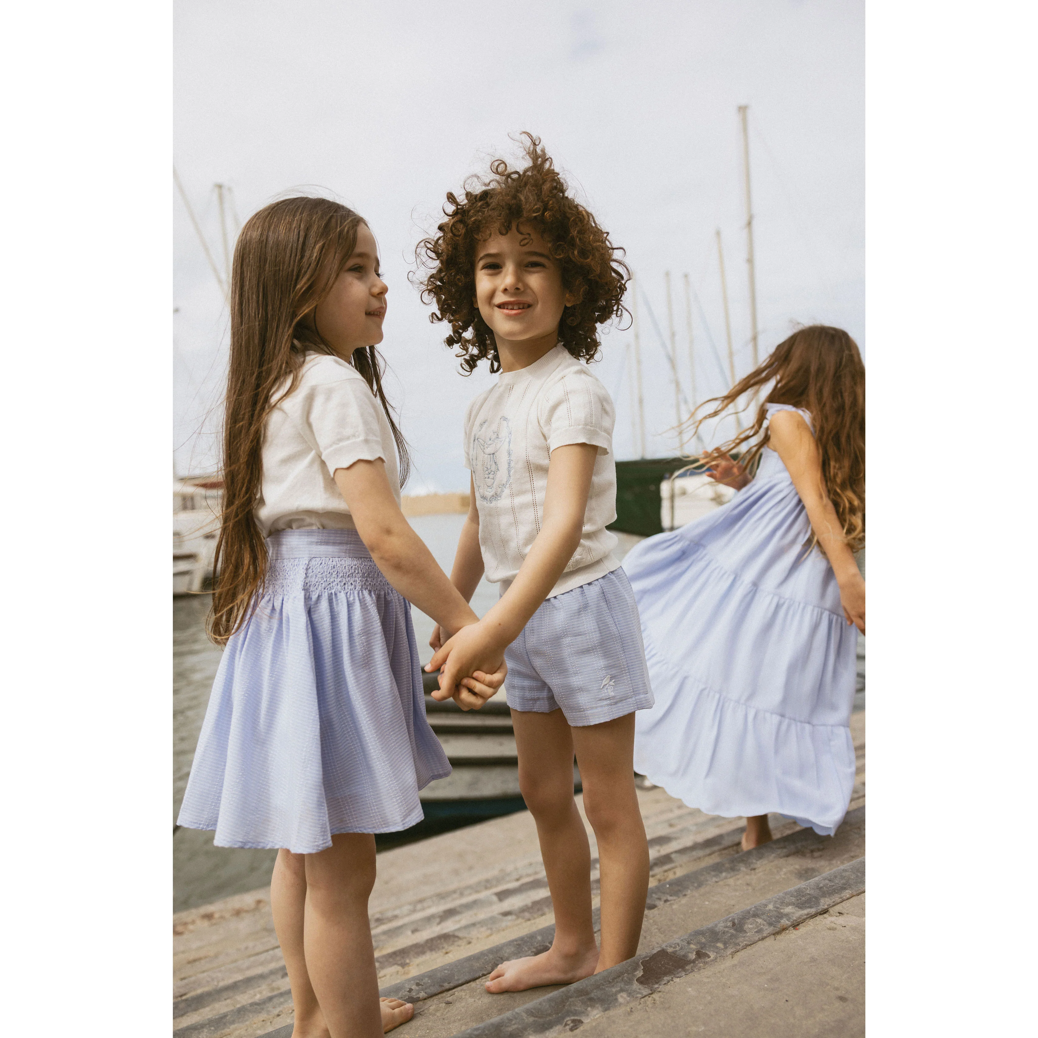 1984 White Embroidered Knit Sweater - Image 4