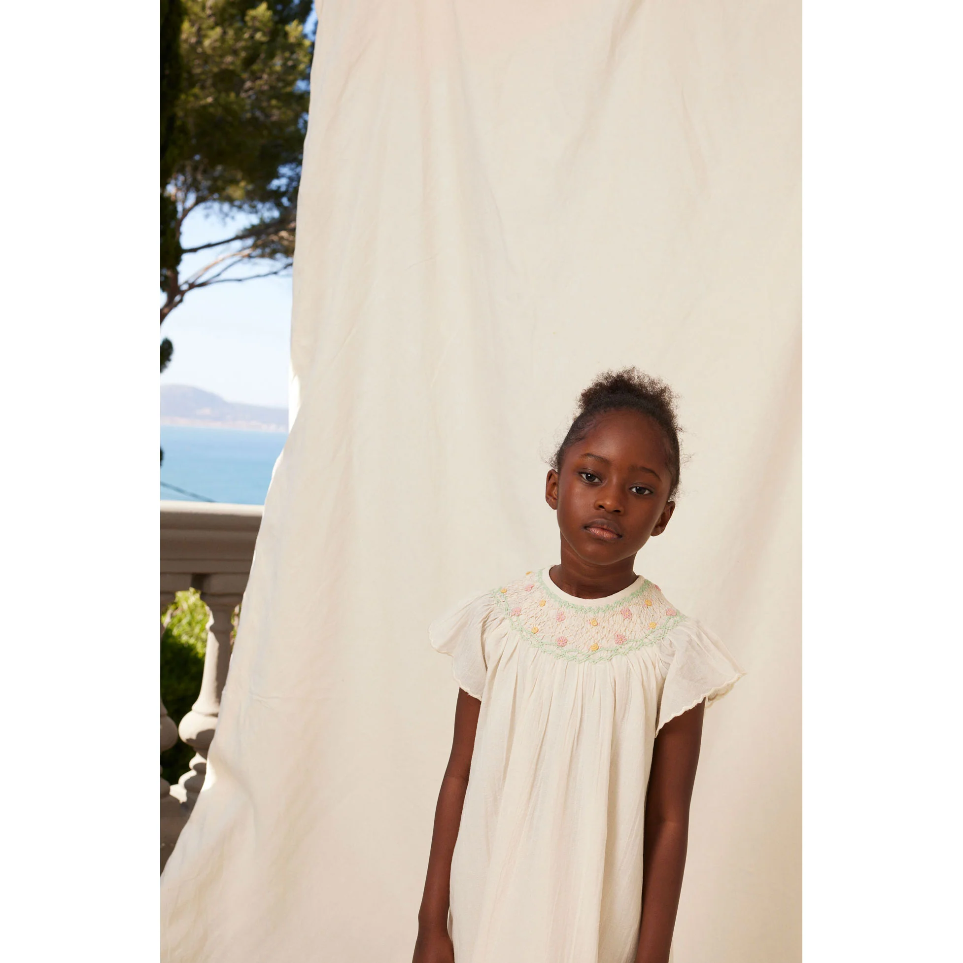 Bebe Organic Antique Lace Luna Special Butterfly Dress - Image 3