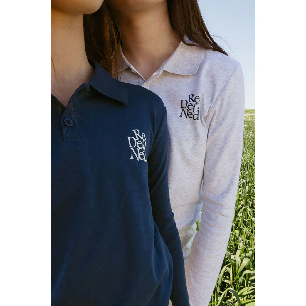 Elements Heather Grey Redefined Polo - Image 3