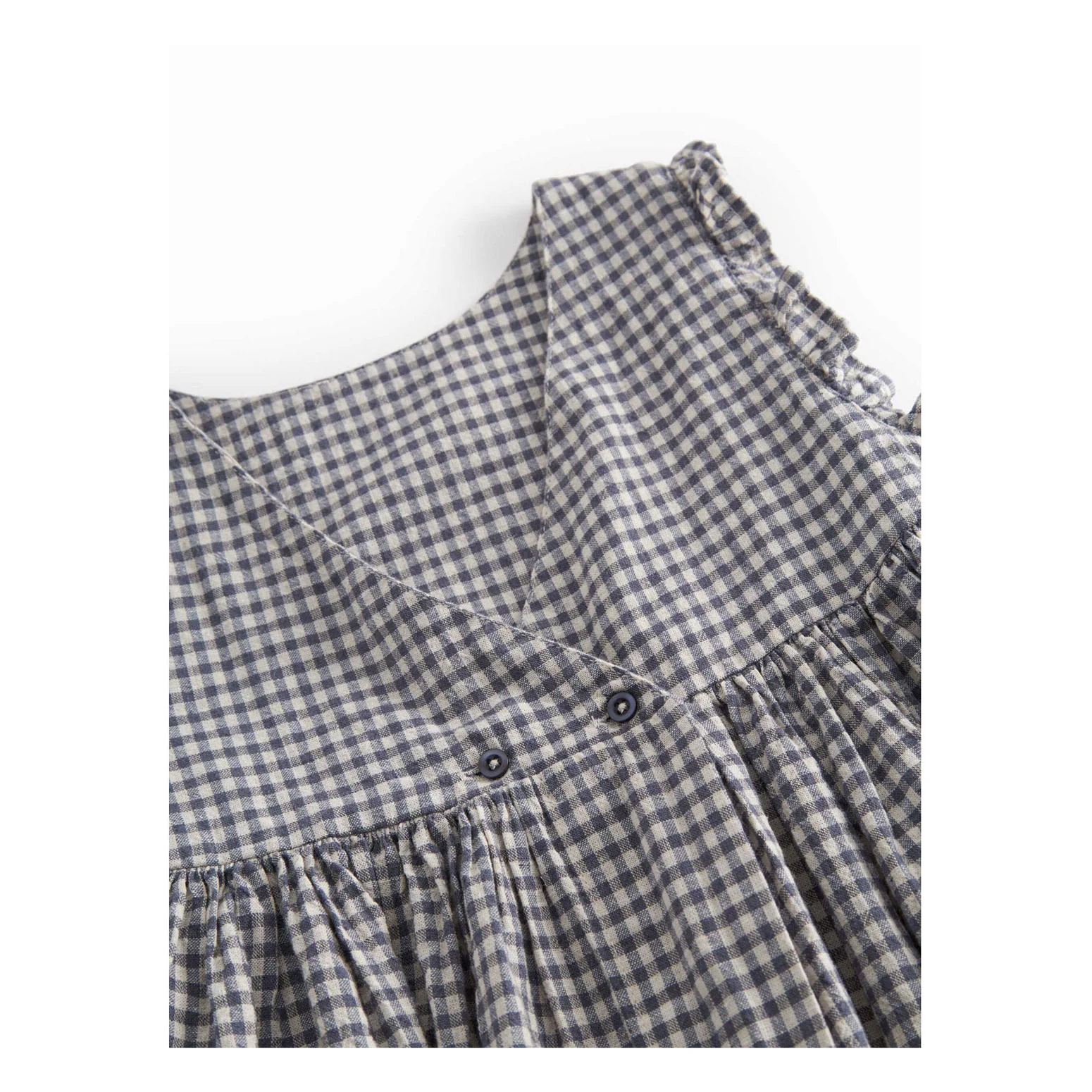 MarMar Copenhagen Marine Check Darame Dress - Image 3